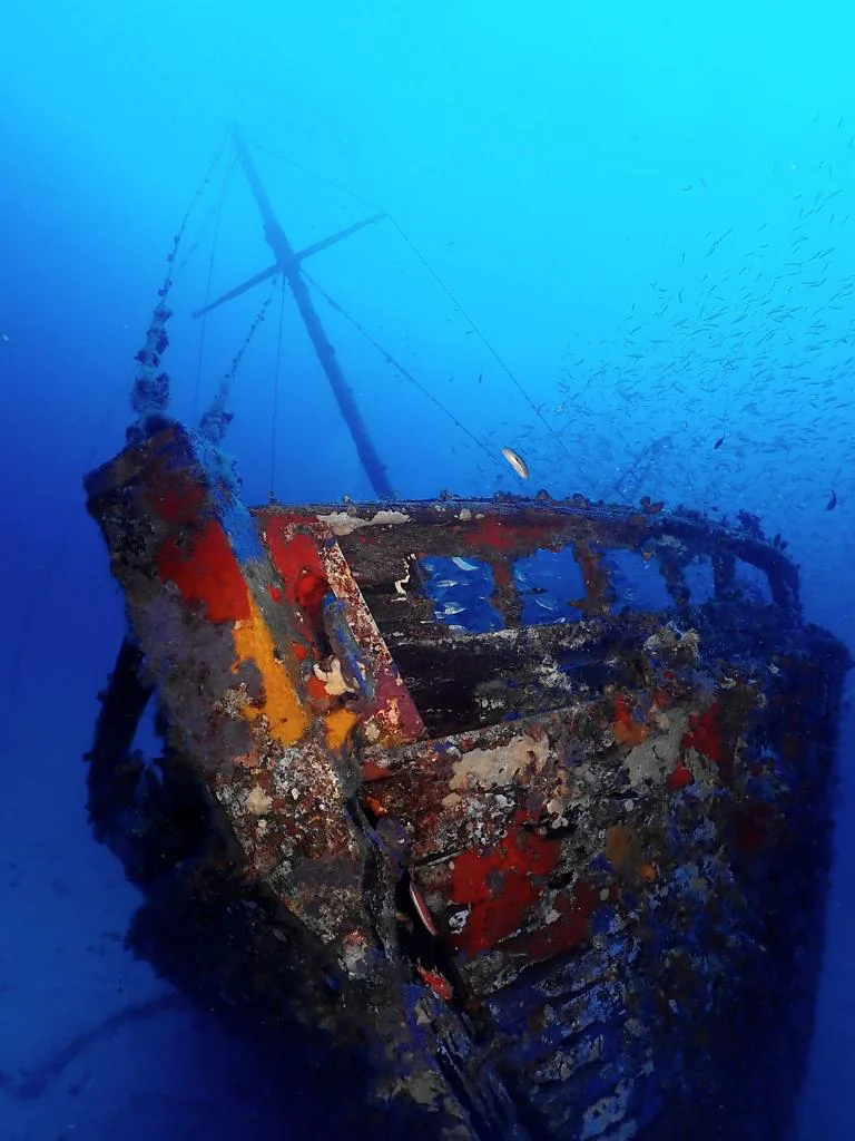 Open water in the Mediterranean
