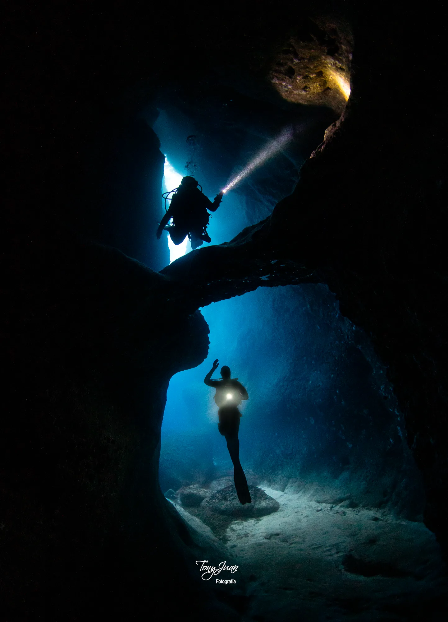 Scuba training dive